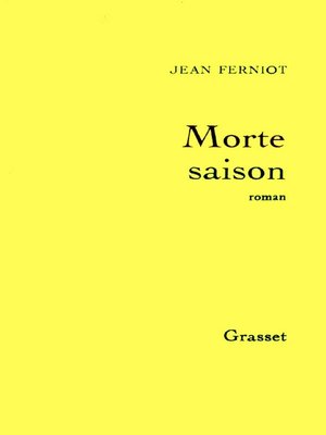 cover image of Morte saison